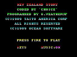The NewZealand Story
